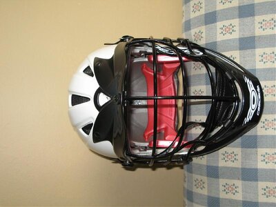 Spotted: Bull Riding in a Box Lacrosse Helmet - Lacrosse All Stars